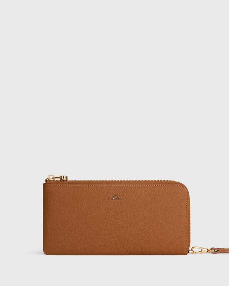 Aimee L-Zip Wristlet Clutch