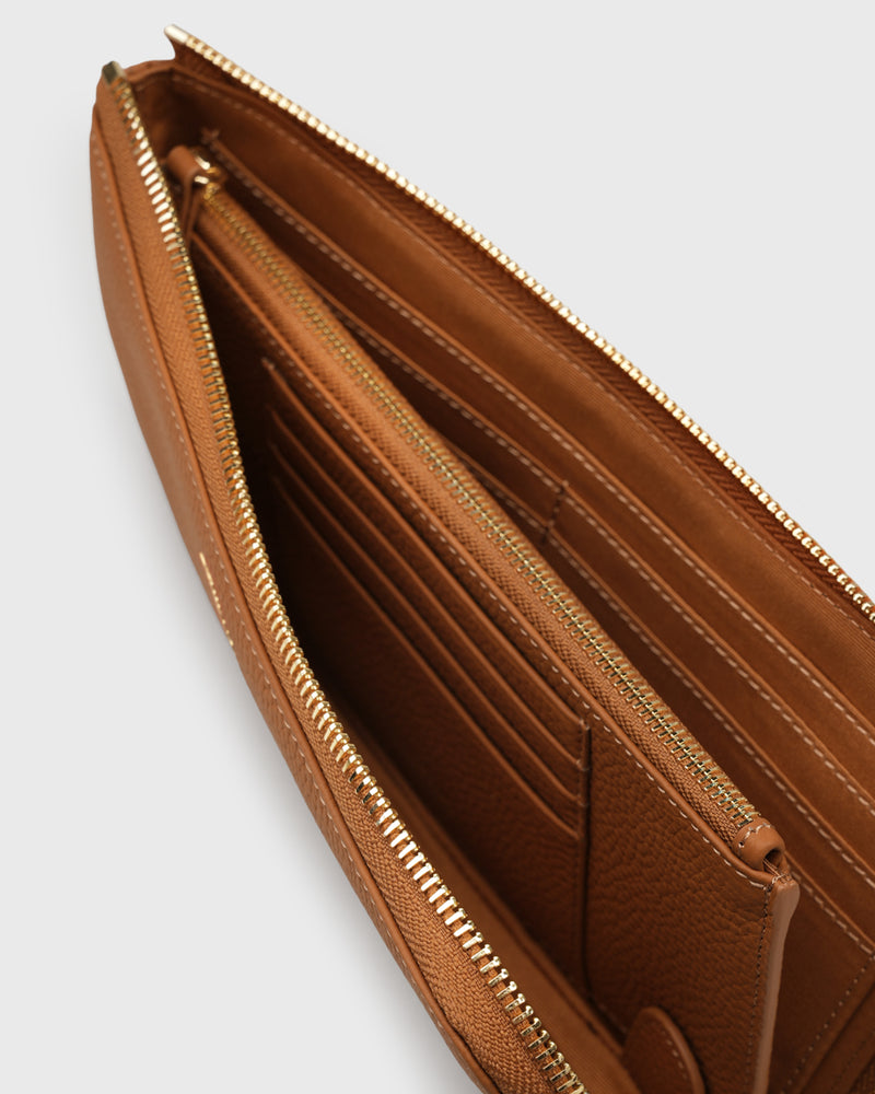 Aimee L-Zip Wristlet Clutch