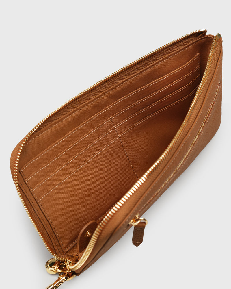 Aimee L-Zip Wristlet Clutch