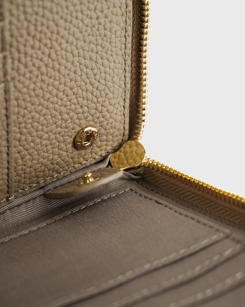 Aimee L-Zip Wristlet Clutch