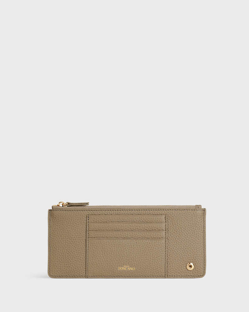 Aimee L-Zip Wristlet Clutch