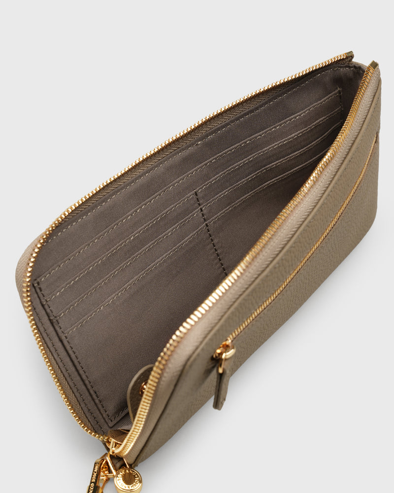 Aimee L-Zip Wristlet Clutch